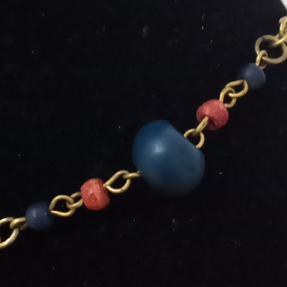 Cross-Stitch Floral Fashion Necklace - Picture 4 of 8